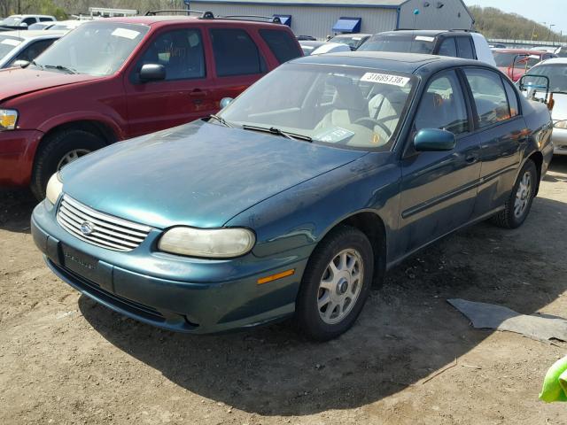 1G1NE52M8W6112113 - 1998 CHEVROLET MALIBU LS 绿色 照片 2