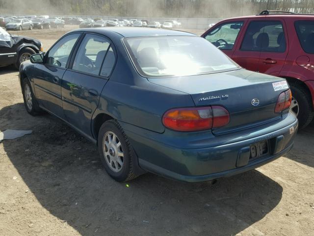1G1NE52M8W6112113 - 1998 CHEVROLET MALIBU LS 绿色 照片 3