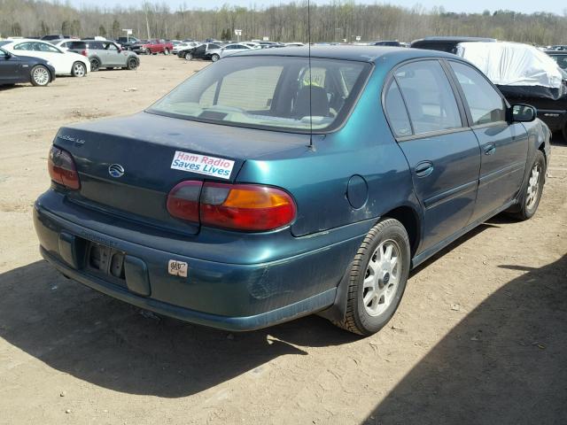 1G1NE52M8W6112113 - 1998 CHEVROLET MALIBU LS 绿色 照片 4