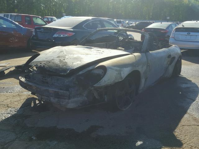 WP0CA29801U623014 - 2001 PORSCHE BOXSTER BURN photo 2