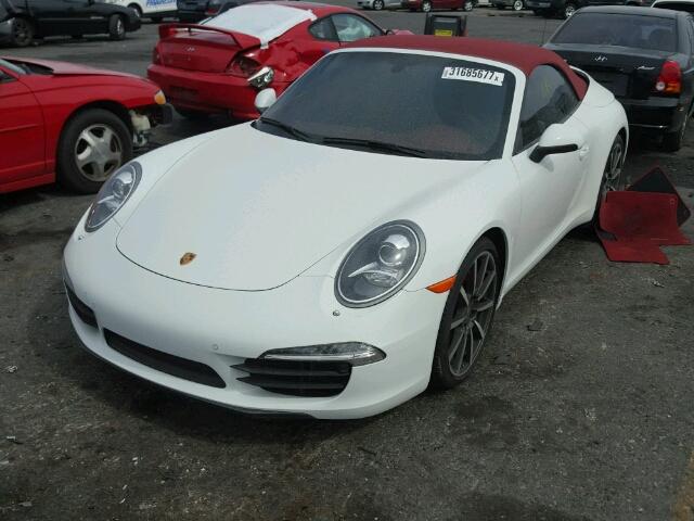 WP0CB2A99DS154488 - 2013 PORSCHE 911 CARRER WHITE photo 2