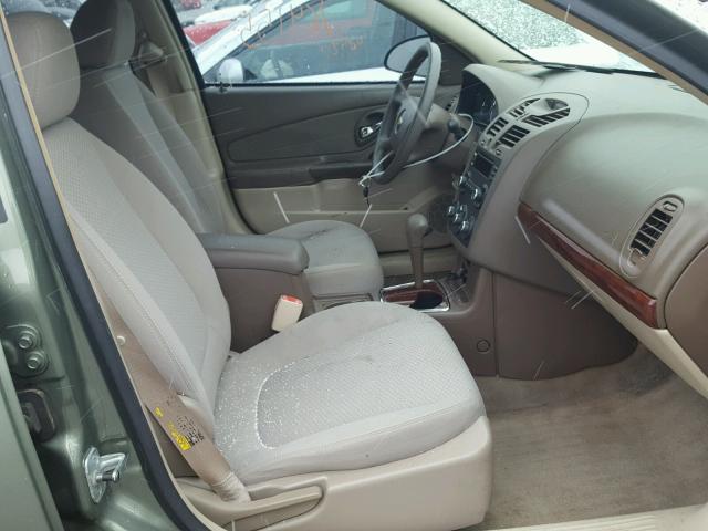 1G1ZS51F16F128280 - 2006 CHEVROLET MALIBU LS GREEN photo 5