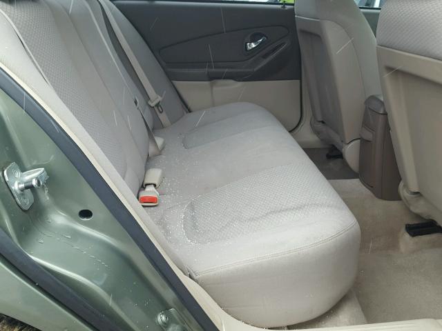 1G1ZS51F16F128280 - 2006 CHEVROLET MALIBU LS GREEN photo 6