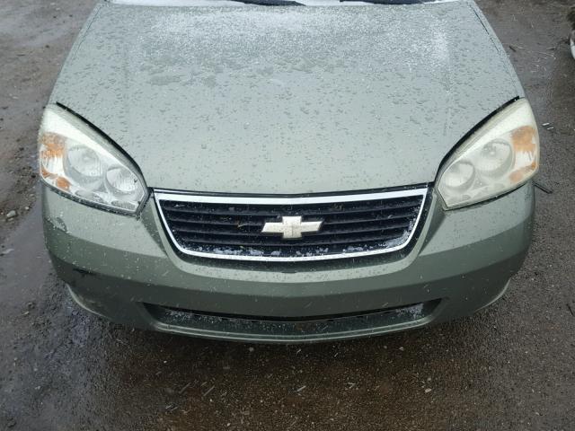 1G1ZS51F16F128280 - 2006 CHEVROLET MALIBU LS GREEN photo 7