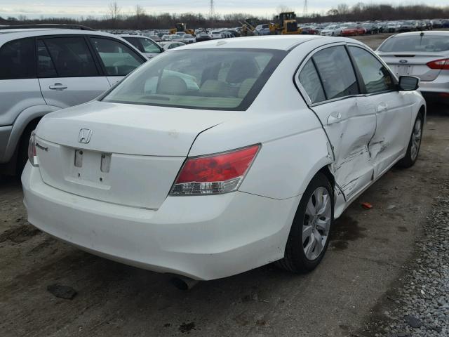 1HGCP2F85AA115868 - 2010 HONDA ACCORD EXL WHITE photo 4