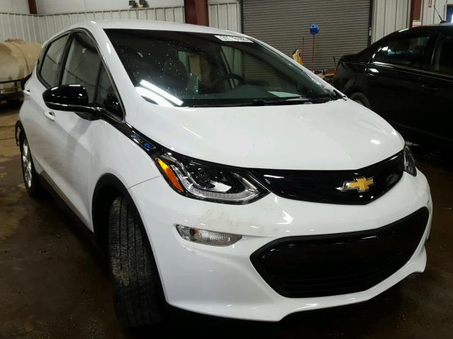 1G1FW6S01H4185200 - 2017 CHEVROLET BOLT EV LT WHITE photo 1