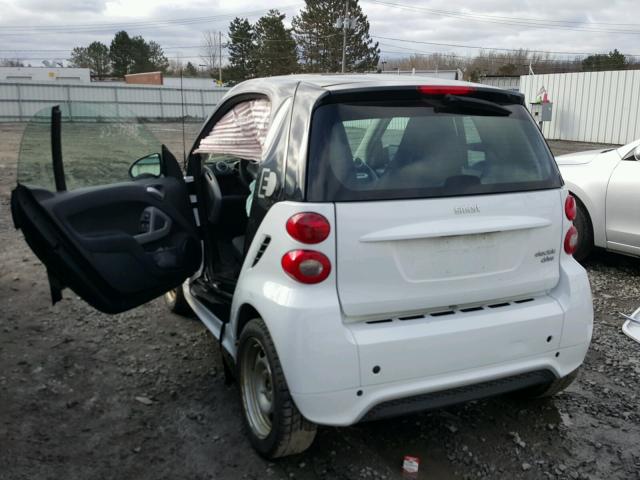WMEEJ9AA6GK842260 - 2016 SMART FORTWO ELE 白色 照片 3