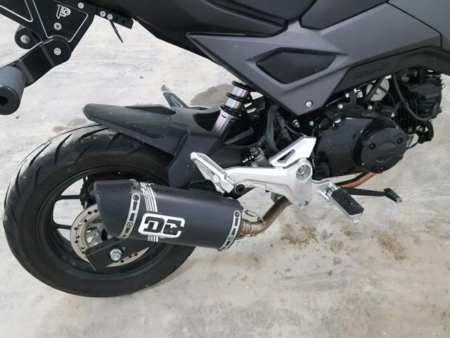 MLHJC7514J5004060 - 2018 HONDA GROM 125 BLACK photo 9