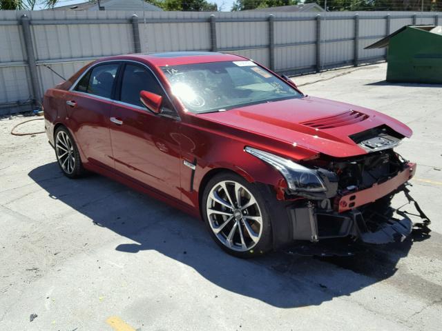 1G6A15S6XG0143552 - 2016 CADILLAC CTS-V RED photo 1