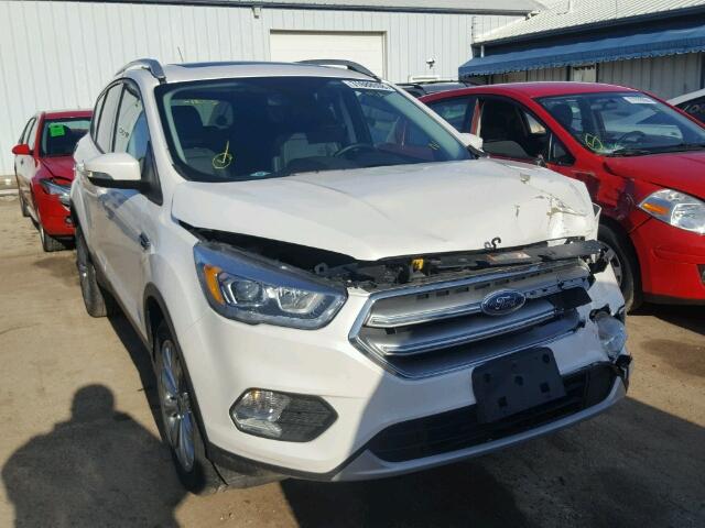 1FMCU0JDXHUB38227 - 2017 FORD ESCAPE TIT WHITE photo 1