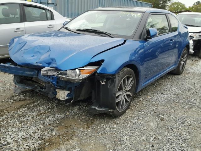 JTKJF5C72FJ002739 - 2015 TOYOTA SCION TC 蓝色 照片 2
