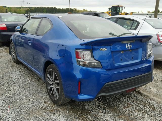 JTKJF5C72FJ002739 - 2015 TOYOTA SCION TC 蓝色 照片 3