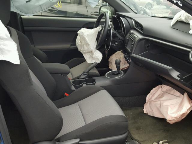 JTKJF5C72FJ002739 - 2015 TOYOTA SCION TC 蓝色 照片 5