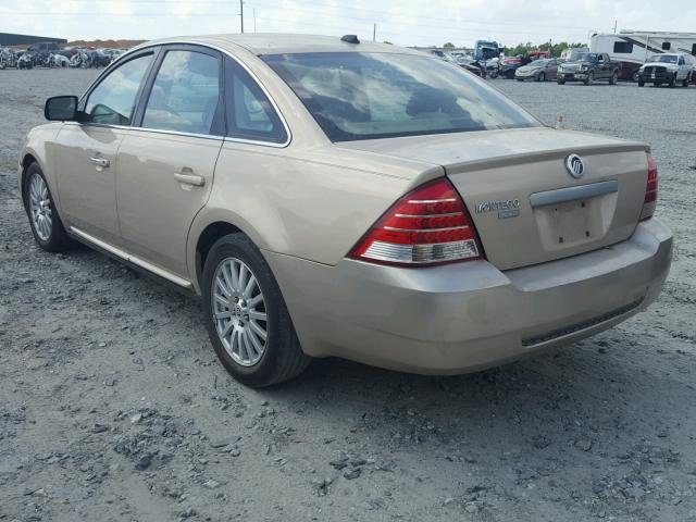 1MEHM42117G603415 - 2007 MERCURY MONTEGO PR 棕色 照片 3