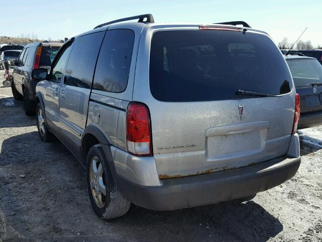 1GMDU331X7D210034 - 2007 PONTIAC MONTANA SV SILVER photo 3