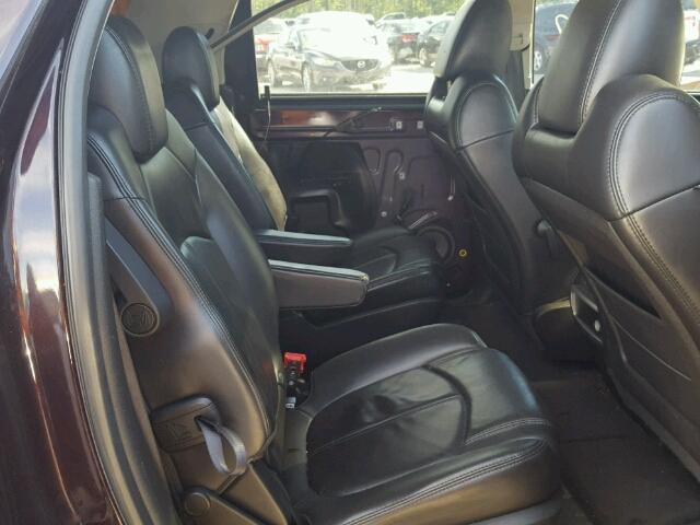 1GKER23D49J181640 - 2009 GMC ACADIA SLT ბურგუნდია ფოტო 6