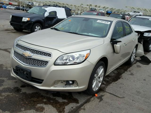 1G11H5SA1DF281138 - 2013 CHEVROLET MALIBU LTZ 棕色 照片 2