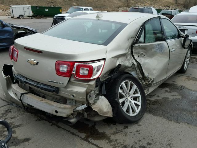 1G11H5SA1DF281138 - 2013 CHEVROLET MALIBU LTZ 棕色 照片 4