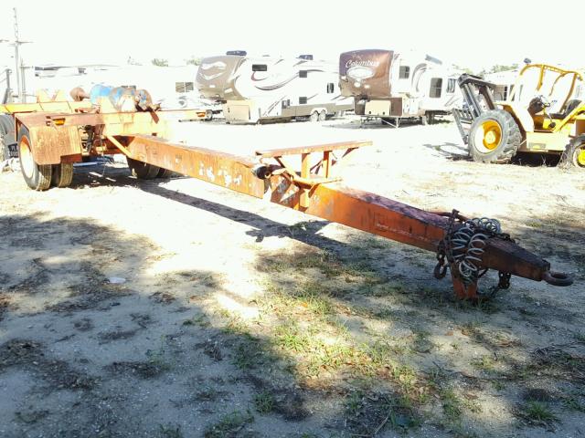 T1042 - 2000 UTILITY TRAILER ORANGE photo 1