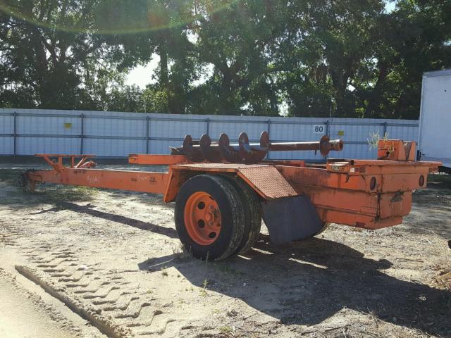 T1042 - 2000 UTILITY TRAILER ORANGE photo 3