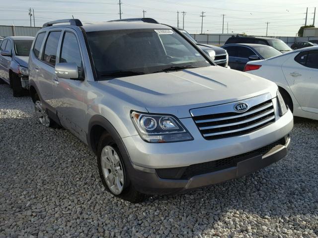 KNDJJ741595014330 - 2009 KIA BORREGO LX GRAY photo 1