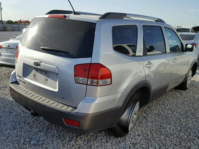 KNDJJ741595014330 - 2009 KIA BORREGO LX GRAY photo 4