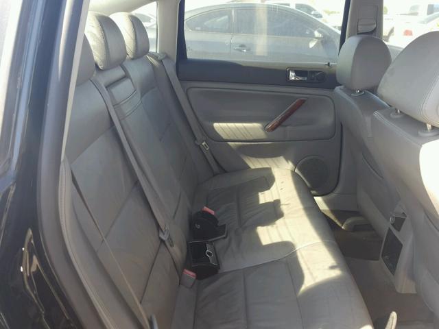 WVWRH63B53P201632 - 2003 VOLKSWAGEN PASSAT GLX 黑色 照片 6