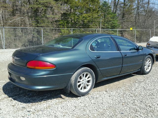 2C3HC56G51H636099 - 2001 CHRYSLER LHS GREEN photo 4