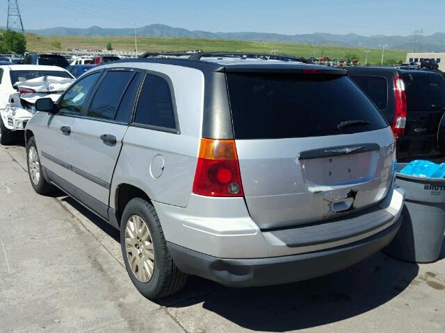 2C8GM48L55R436640 - 2005 CHRYSLER PACIFICA SILVER photo 3