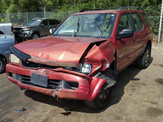 4S6CM58W2X4403264 - 1999 HONDA PASSPORT E 红色 照片 2