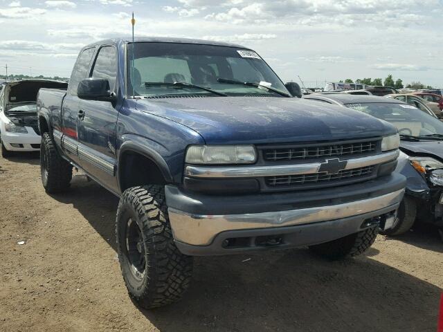 2GCEK19T9X1295200 - 1999 CHEVROLET SILVERADO BLUE photo 1