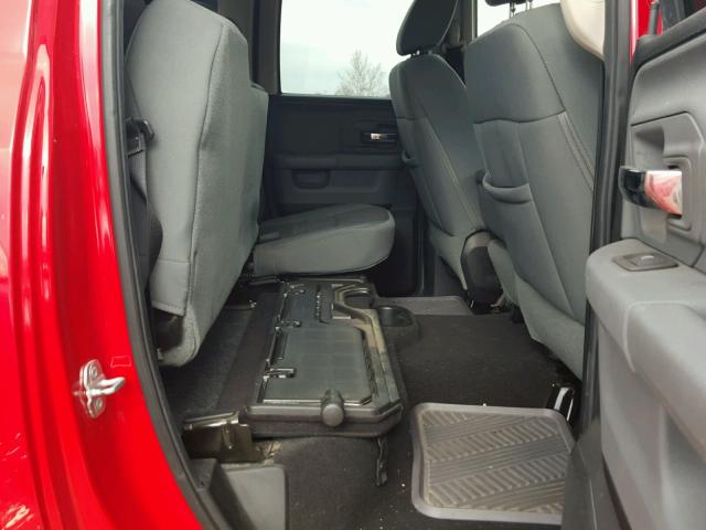 1C6RR7GT5ES173425 - 2014 DODGE RAM Қызыл фото 6