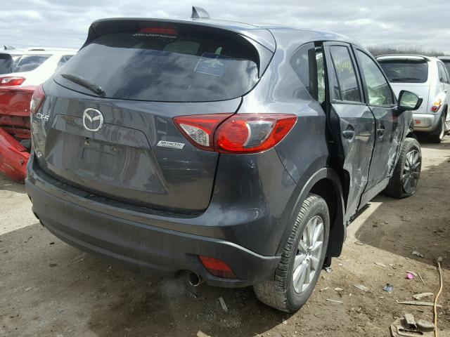 JM3KE2CY7F0444984 - 2015 MAZDA CX-5 TOURI GRAY photo 4