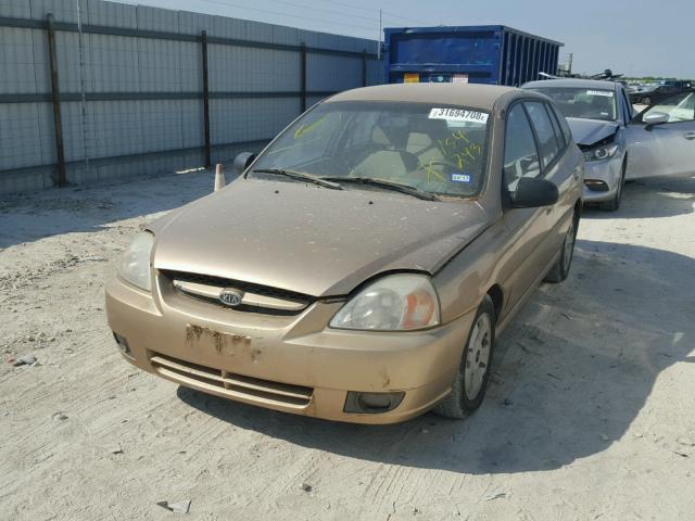 KNADC165436154243 - 2003 KIA RIO CINCO GOLD photo 2