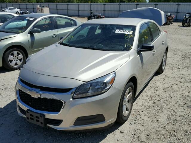 1G11A5SL7EF292216 - 2014 CHEVROLET MALIBU LS თაფლისფერი ფოტო 2