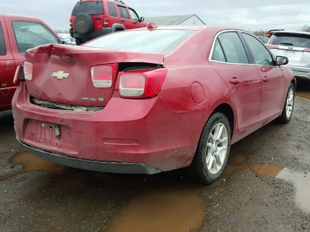 1G11D5RR4DF105126 - 2013 CHEVROLET MALIBU 1LT 红色 照片 4