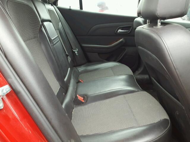 1G11D5RR4DF105126 - 2013 CHEVROLET MALIBU 1LT 红色 照片 6
