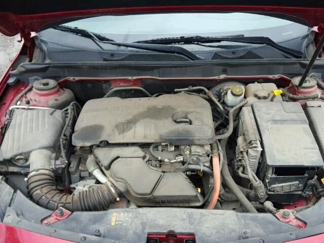 1G11D5RR4DF105126 - 2013 CHEVROLET MALIBU 1LT 红色 照片 7