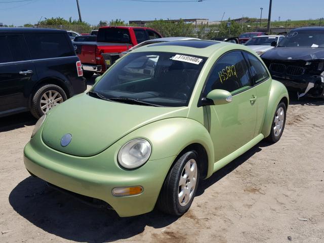 3VWCK21C83M443250 - 2003 VOLKSWAGEN NEW BEETLE 绿色 照片 2