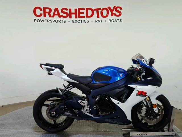 JS1GR7MA8C2101368 - 2012 SUZUKI GSX750 BLUE photo 1