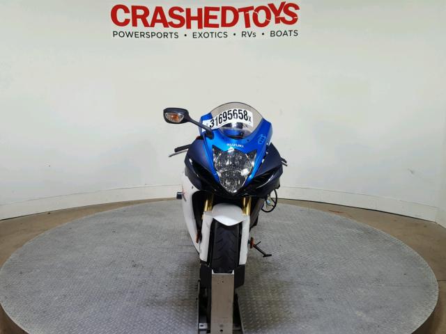 JS1GR7MA8C2101368 - 2012 SUZUKI GSX750 BLUE photo 3