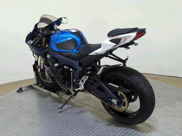 JS1GR7MA8C2101368 - 2012 SUZUKI GSX750 BLUE photo 6