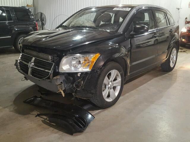 1B3CB4HA3AD549831 - 2010 DODGE CALIBER SX BLACK photo 2