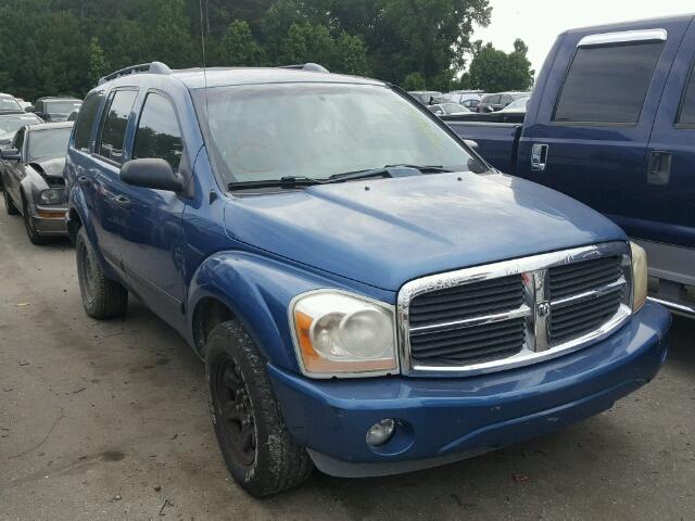 1D4HD48N36F174667 - 2006 DODGE DURANGO BLUE photo 1