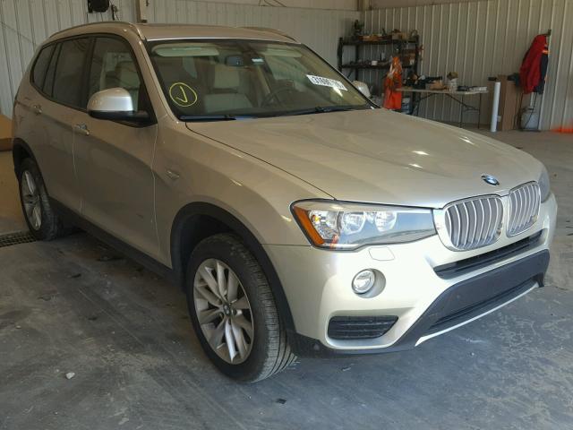 5UXWZ7C36H0V94084 - 2017 BMW X3 SDRIVE2 SILVER photo 1