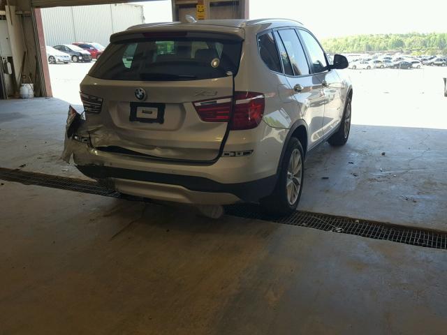 5UXWZ7C36H0V94084 - 2017 BMW X3 SDRIVE2 SILVER photo 4