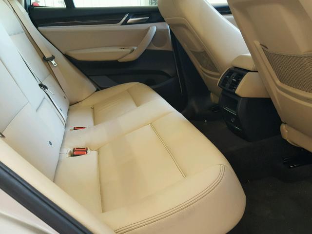 5UXWZ7C36H0V94084 - 2017 BMW X3 SDRIVE2 SILVER photo 6