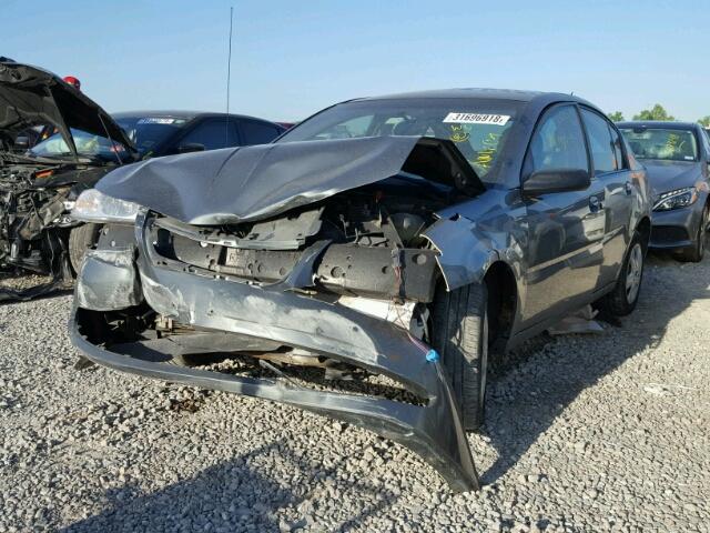 1G8AZ55F57Z208573 - 2007 SATURN ION LEVEL GRAY photo 2