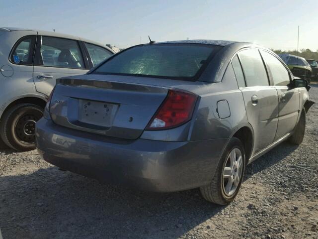 1G8AZ55F57Z208573 - 2007 SATURN ION LEVEL GRAY photo 4