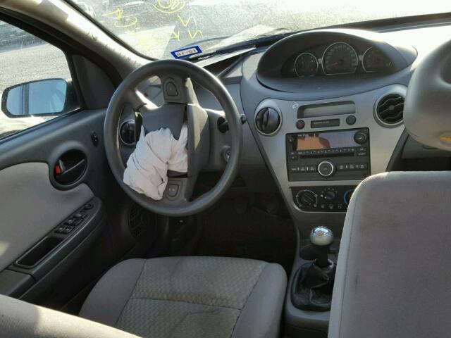 1G8AZ55F57Z208573 - 2007 SATURN ION LEVEL GRAY photo 9